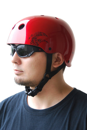 AQUA WAVE Red Helmet